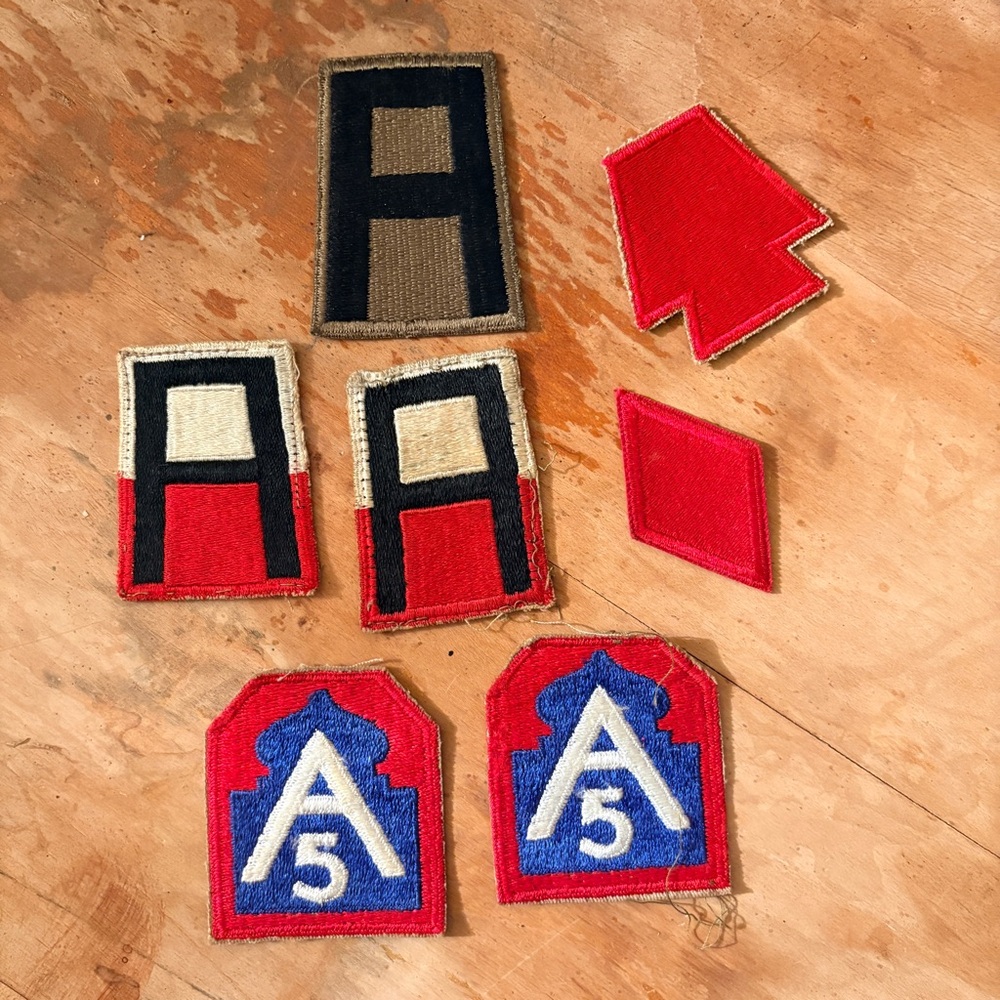 Vintage Military Patches